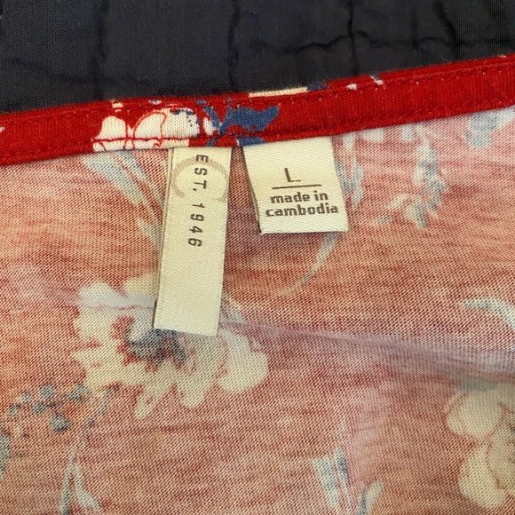 Lucky Brand Surplice Short Sleeve Top - Picture 7 of 9